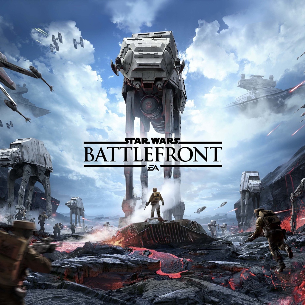 Популярная игра Star Wars Battlefront