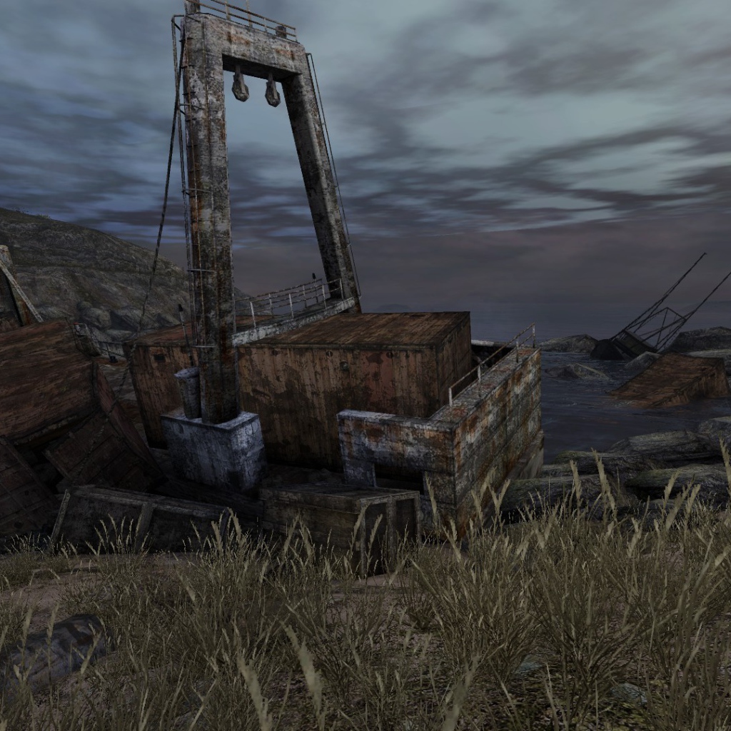 Порт в игре Dear Esther