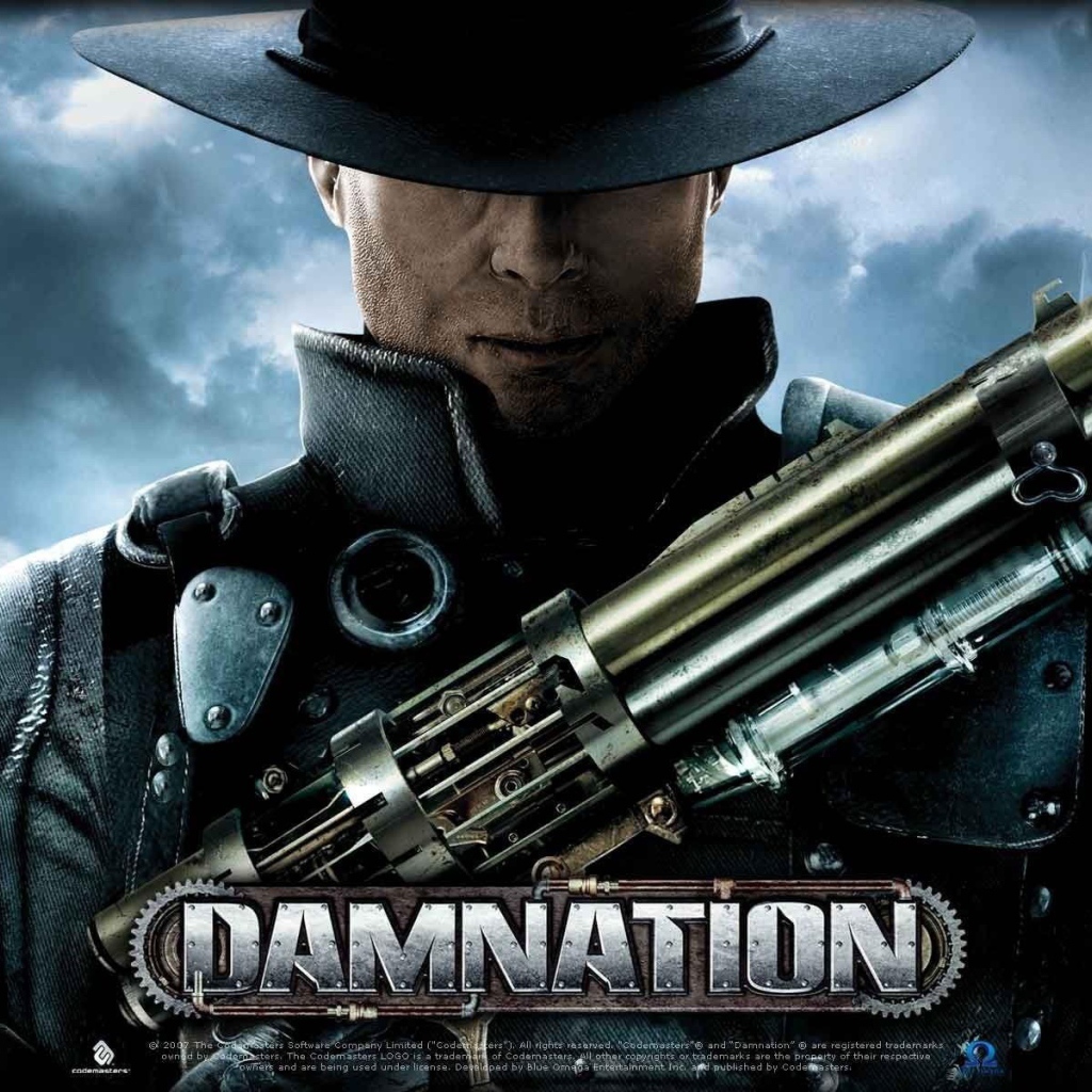 Постер видео игры Damnation