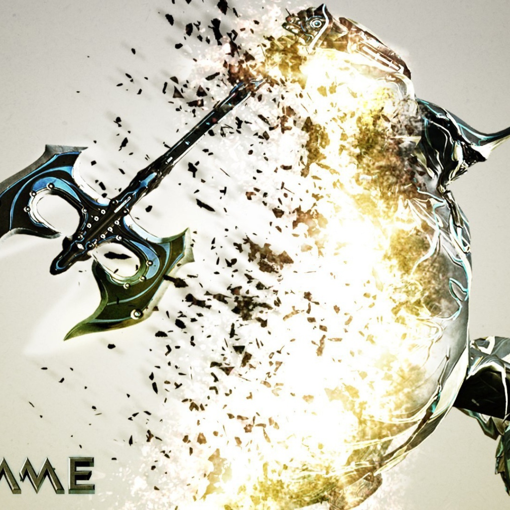 Постер видеоигры Warframe