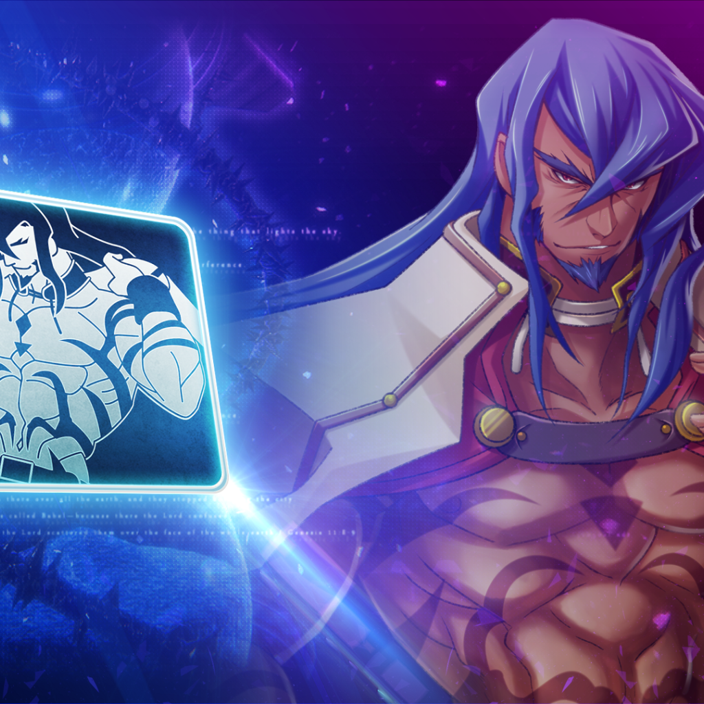 Мощный Хакумен в игре Blazblue