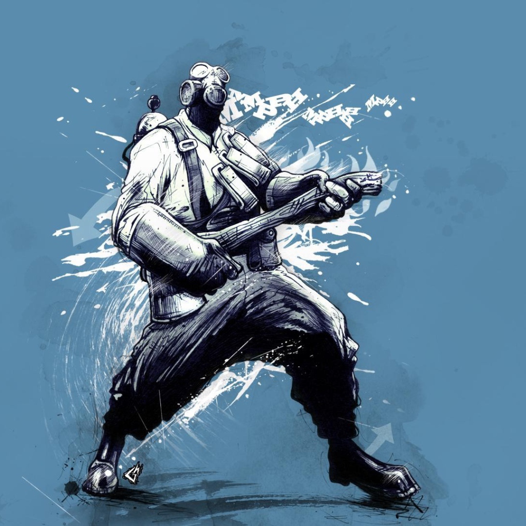 Пиро из игры Team Fortress 2