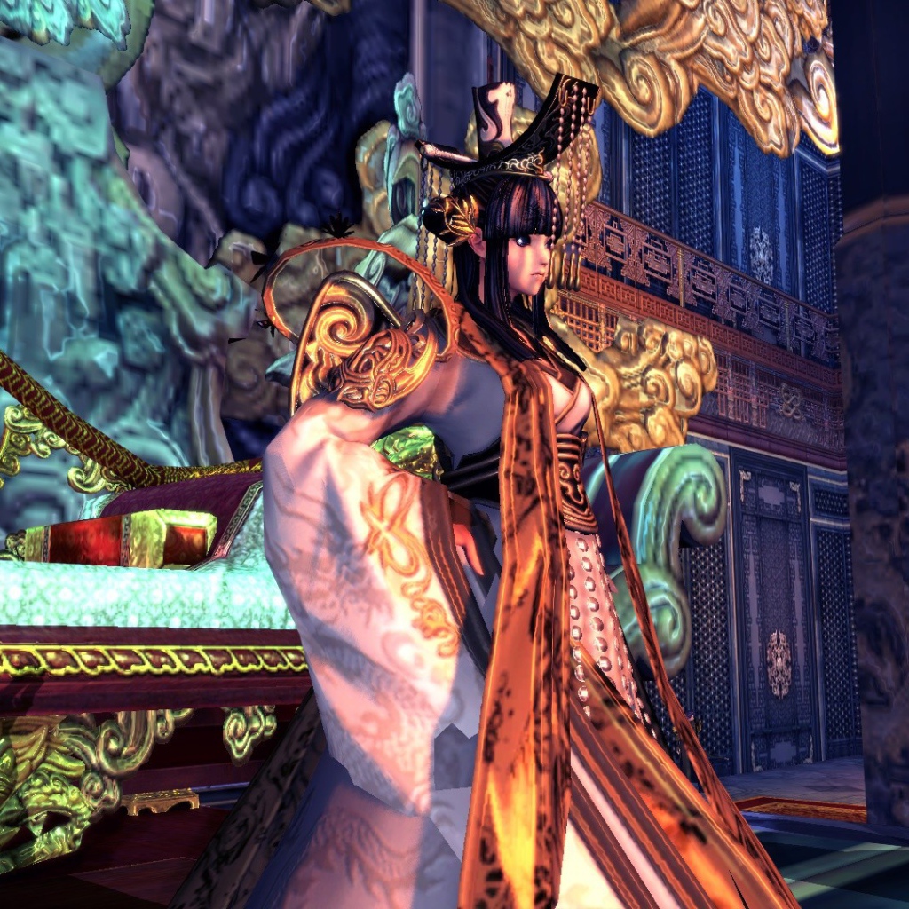 Королева у трона, игра Blade & Soul