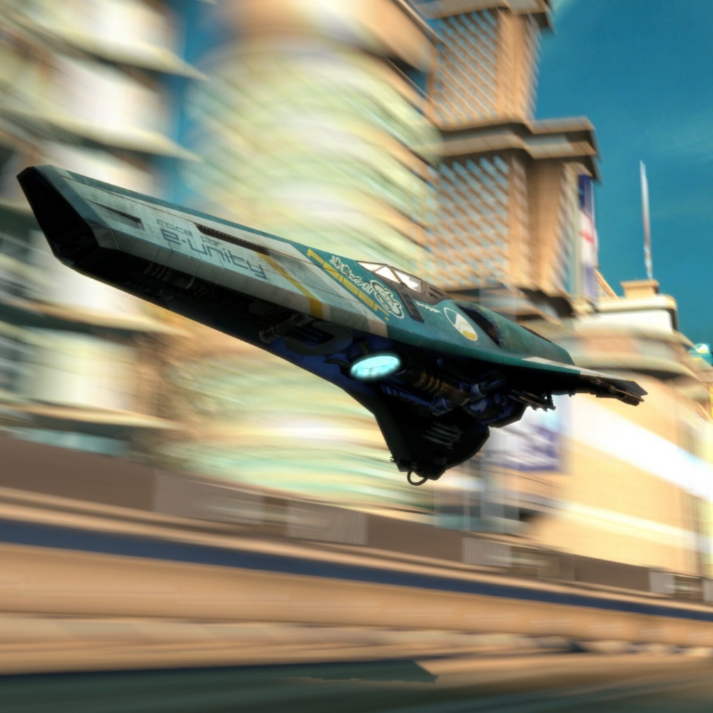 Гонки в игре Wipeout 2048