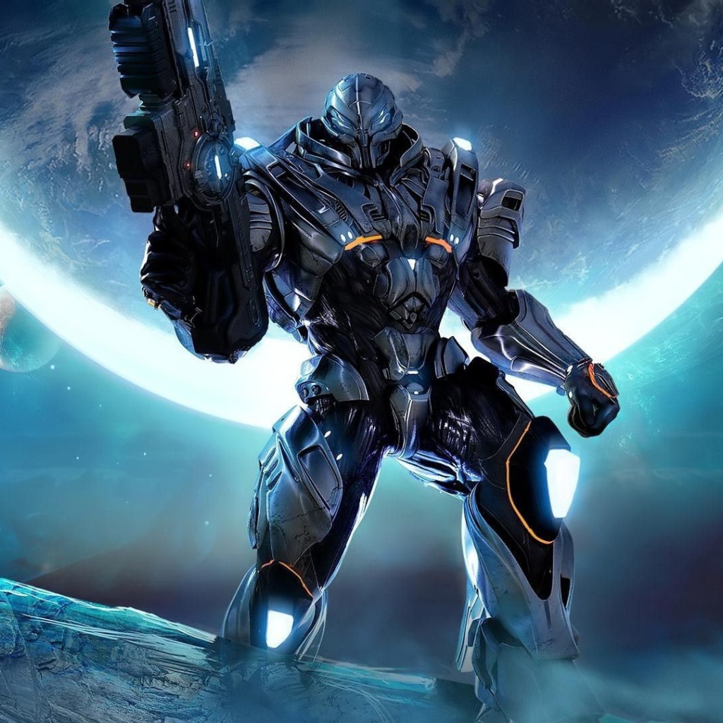 Робот из игры Section 8 Prejudice