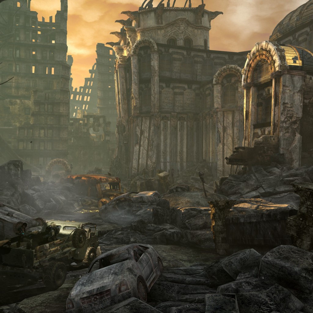 Руины в игре Gears of War 3