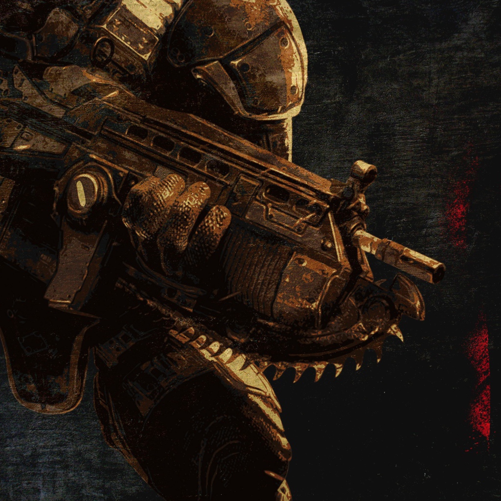 Ржавый робот, игра Gears of War