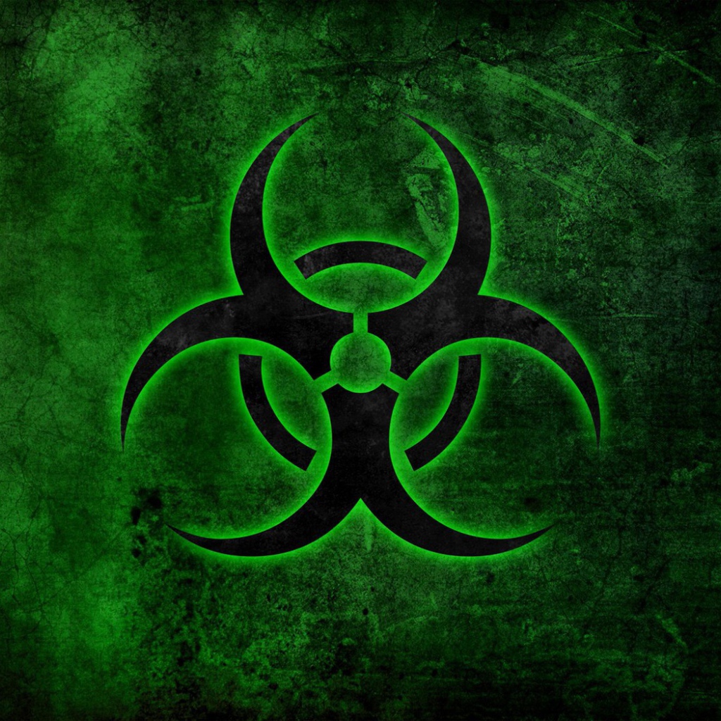 Знак био опасности в игре Plague