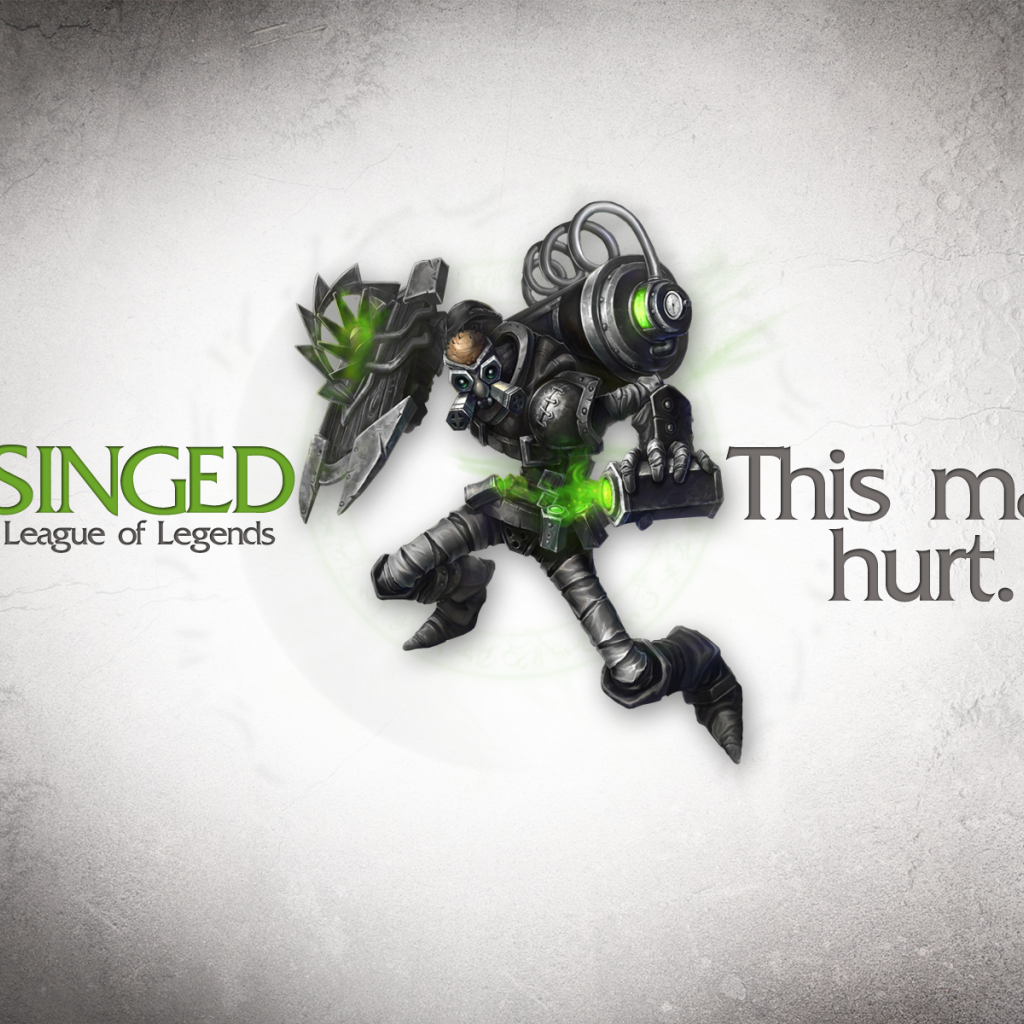 Персонаж Сингед из игры Лига легенд