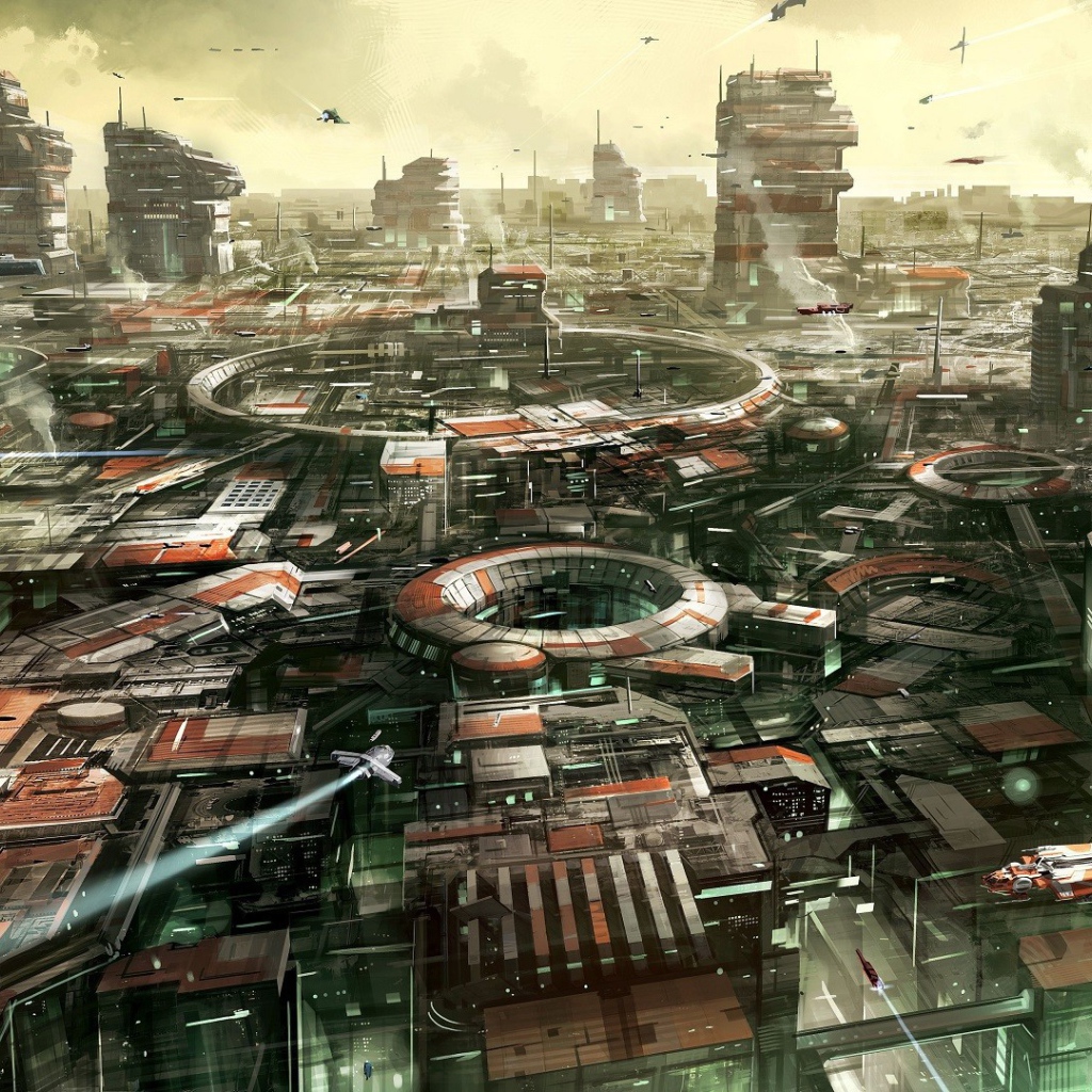 Трущобы в игре Star Citizen