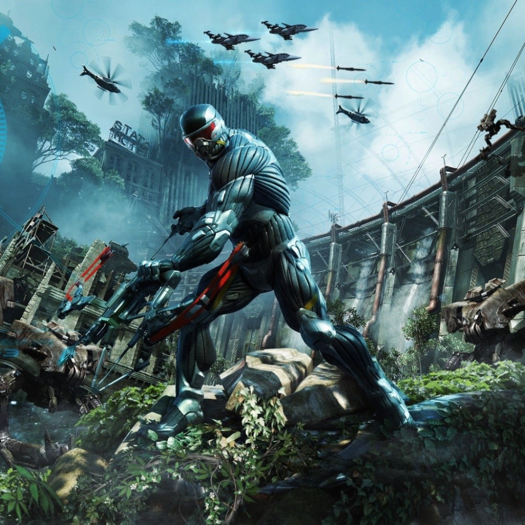 Солдат в игре Crysis 3
