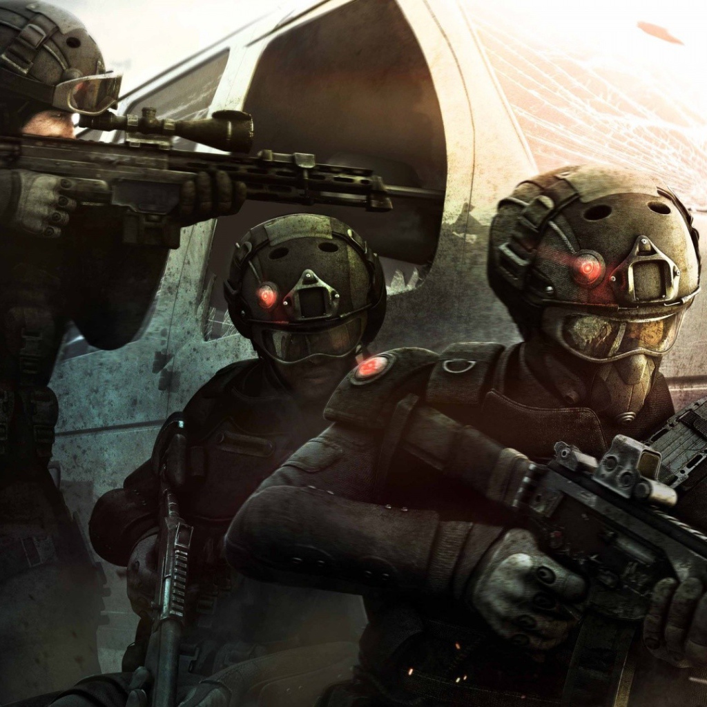 Солдаты в игре Rainbow Six