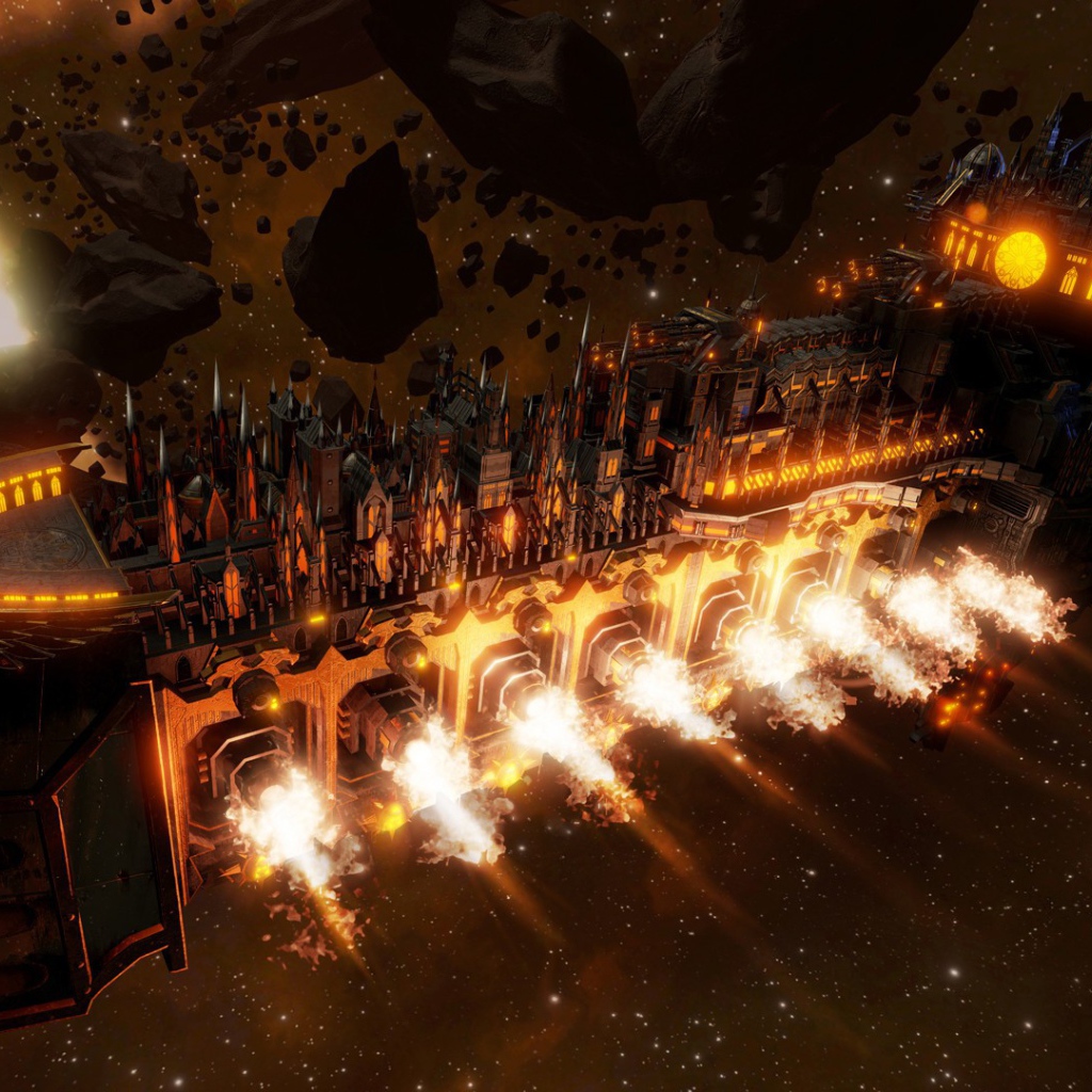 Космический корабль в игре Warhammer 40K