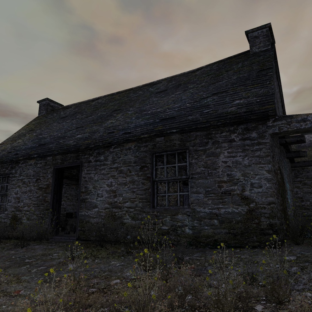 Каменный дом в игре Dear Esther