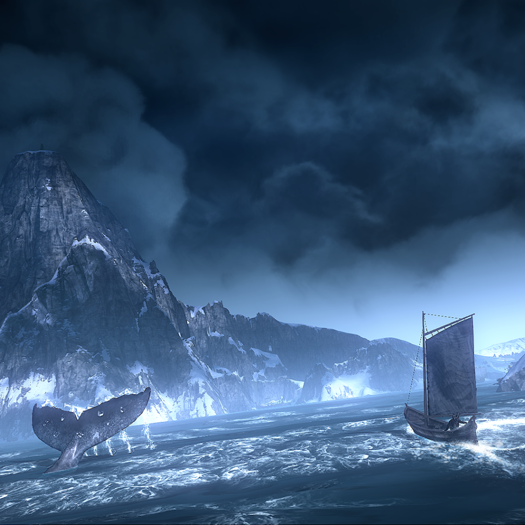 Бурное море в игре The Witcher 3 Wild Hunt
