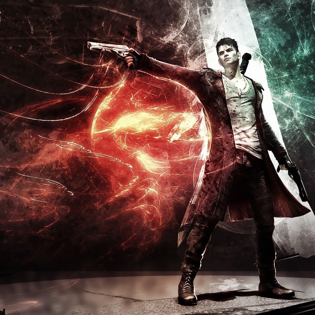 Грозный герой игры Devil May Cry