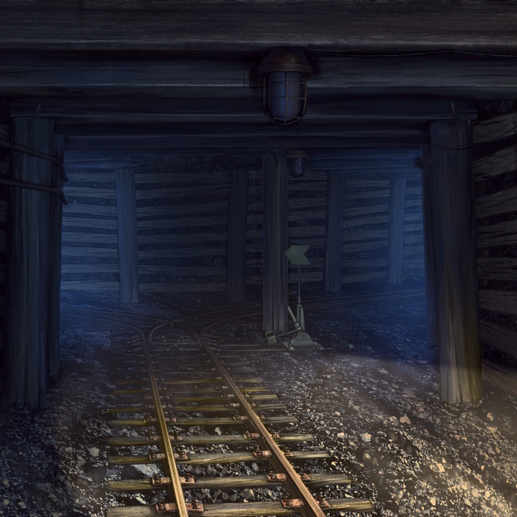 Подземная железная дорога в игре Бесконечное лето