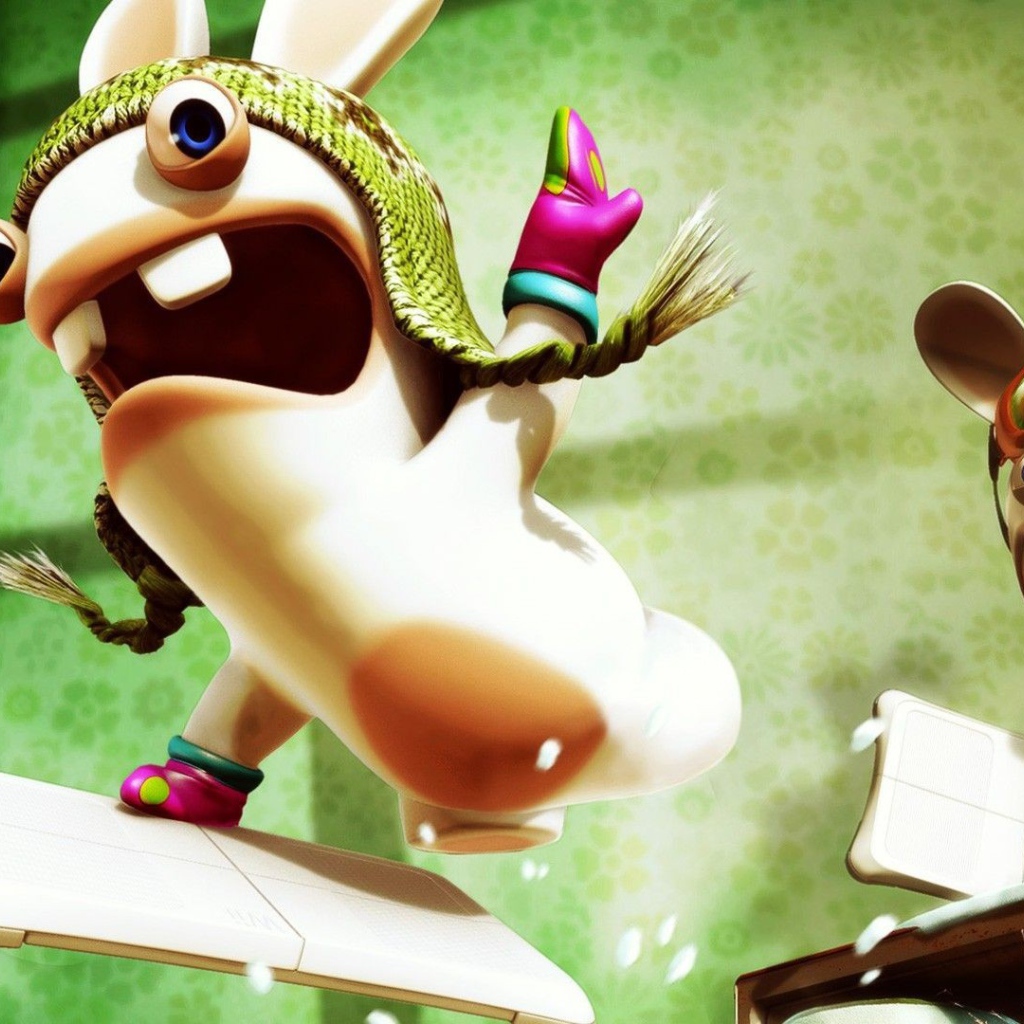 Зверьки из игры Rayman Raving Rabbids