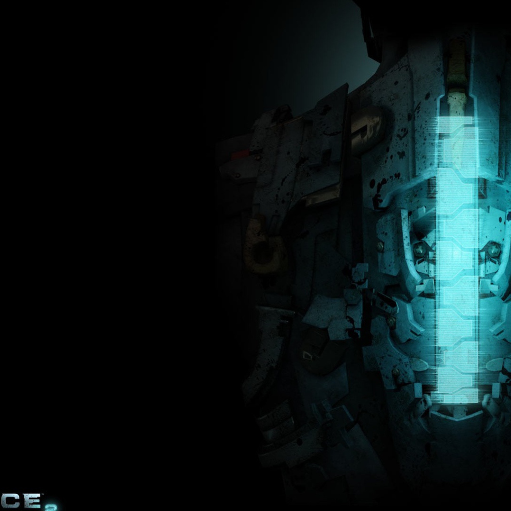 Спина солдата в игре Dead Space 2