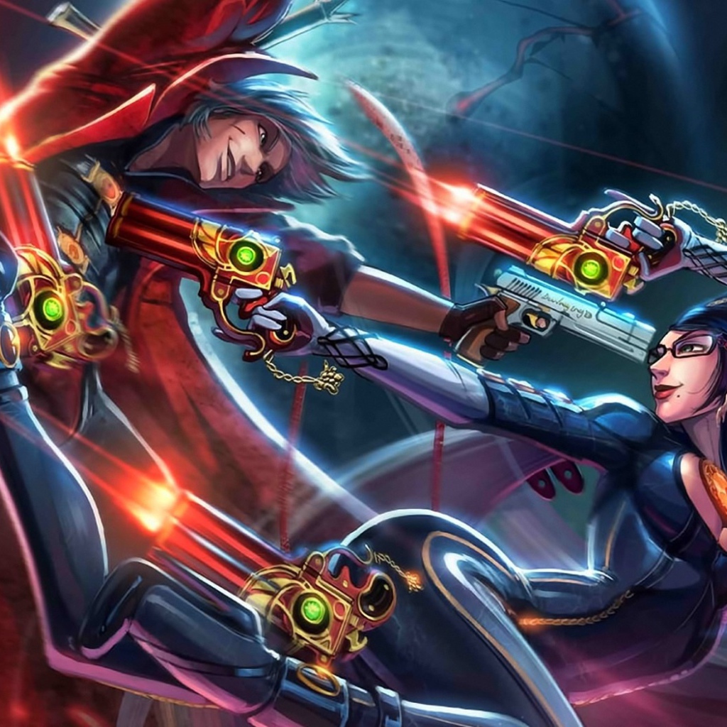 Сражение в игре Bayonetta