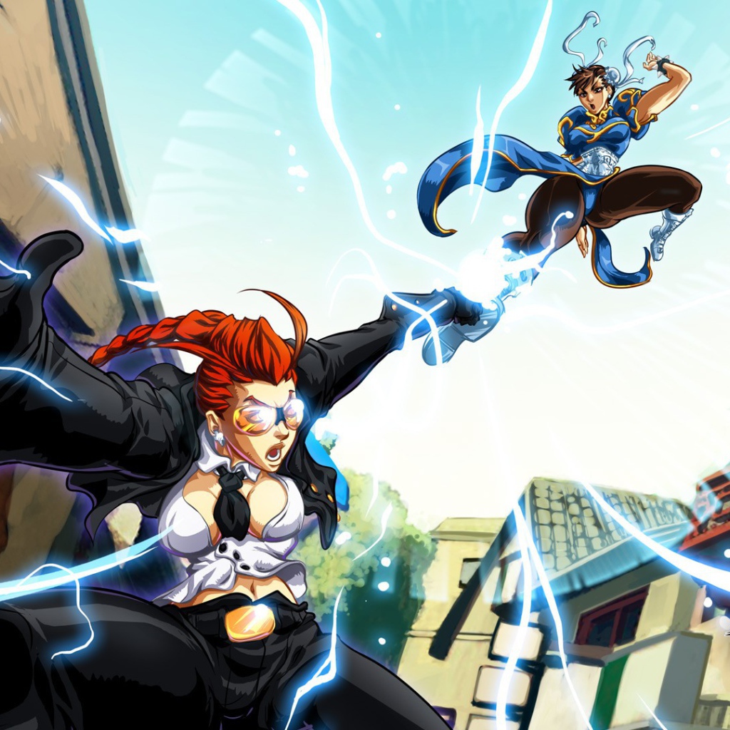 Сражение в игре Street Fighter IV