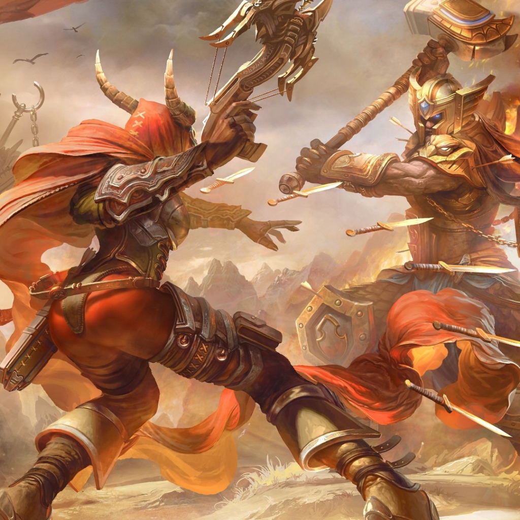 Сражение в игре Uther the Lightbringer