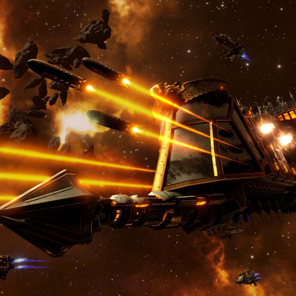 Сражение в игре Warhammer 40K