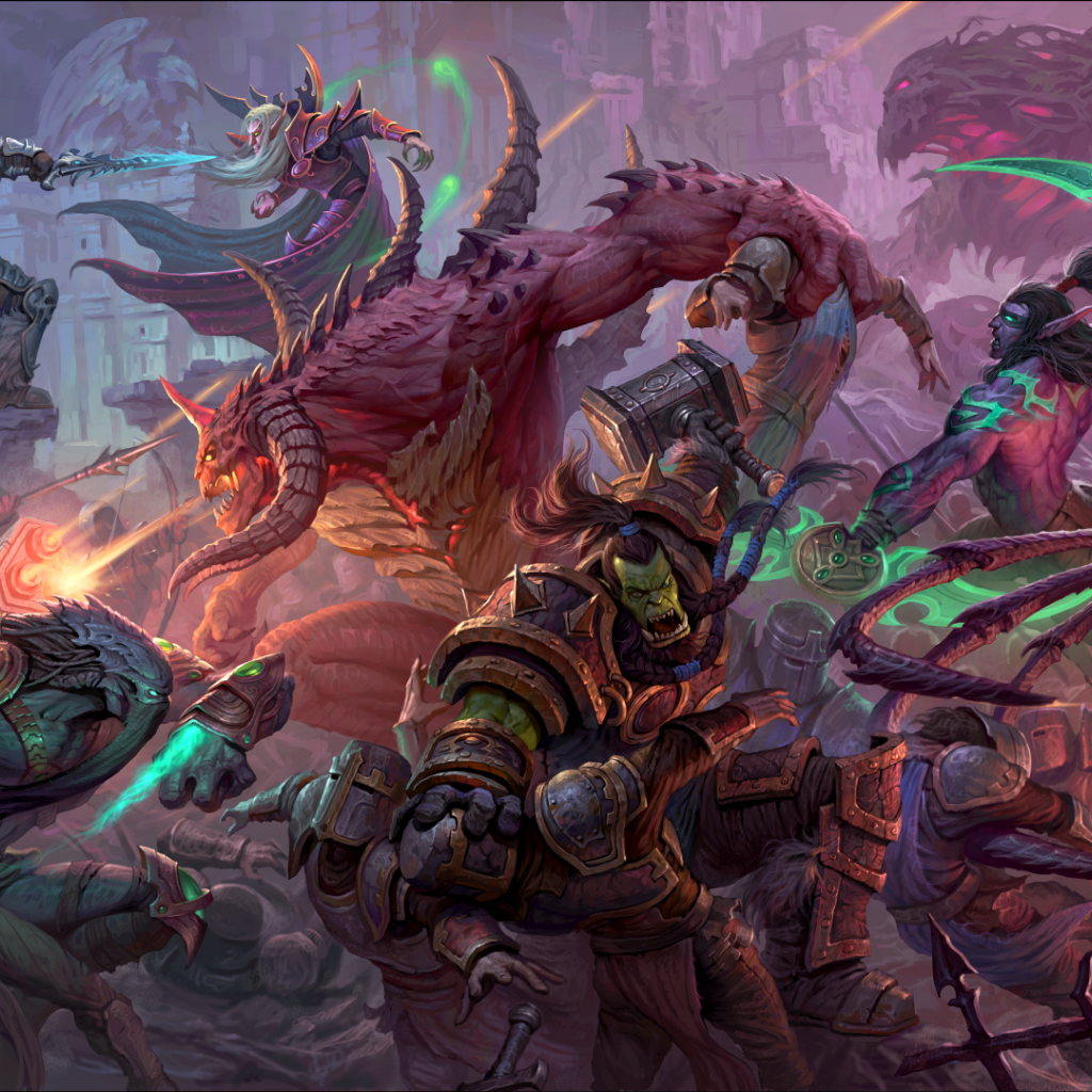 Сражение в игре World of Warcraft