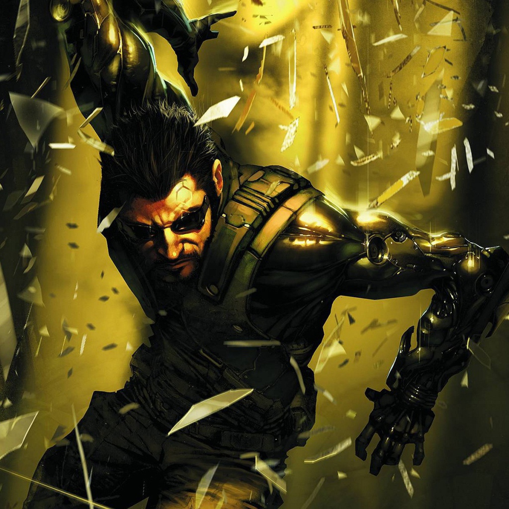 Отважный герой игры Deus Ex Human Revolution