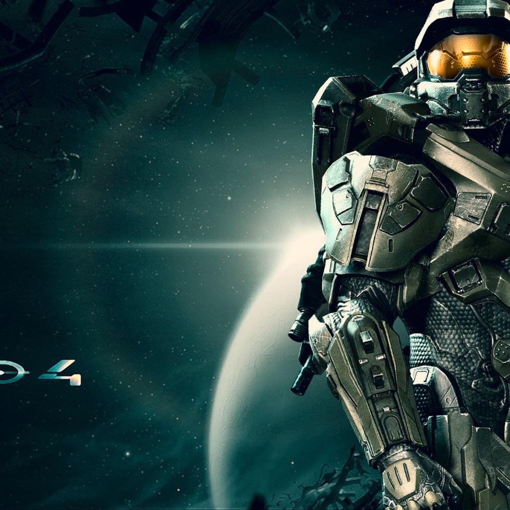 Персонаж игры Halo 4 Мастер Чиф