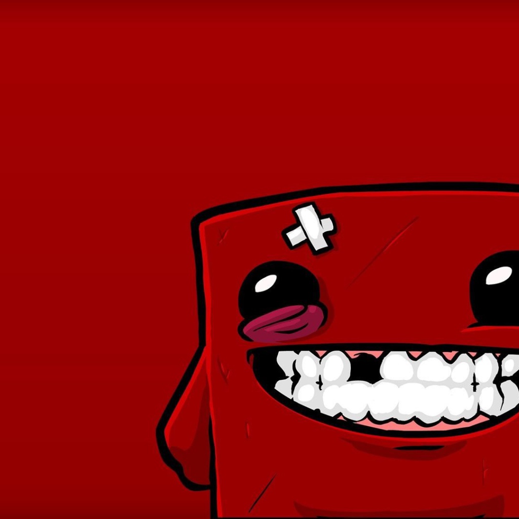 Персонаж игры Super Meat Boy