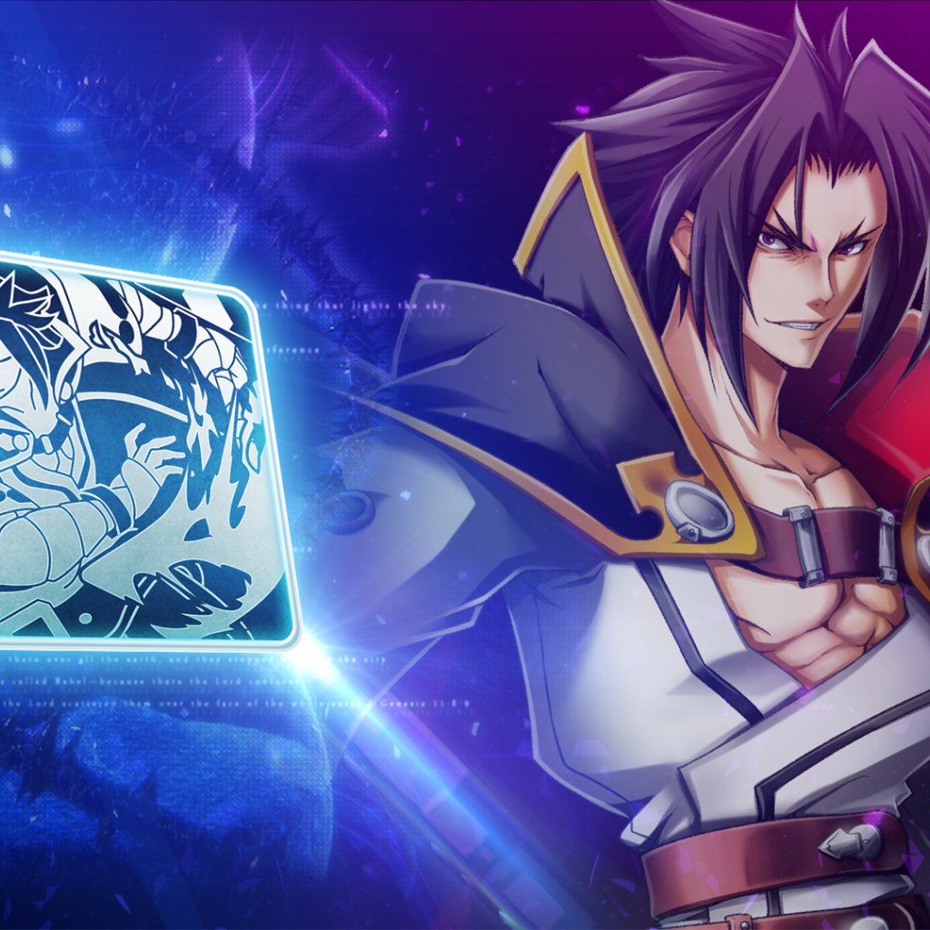 Персонаж Шишигами из игры Blazblue