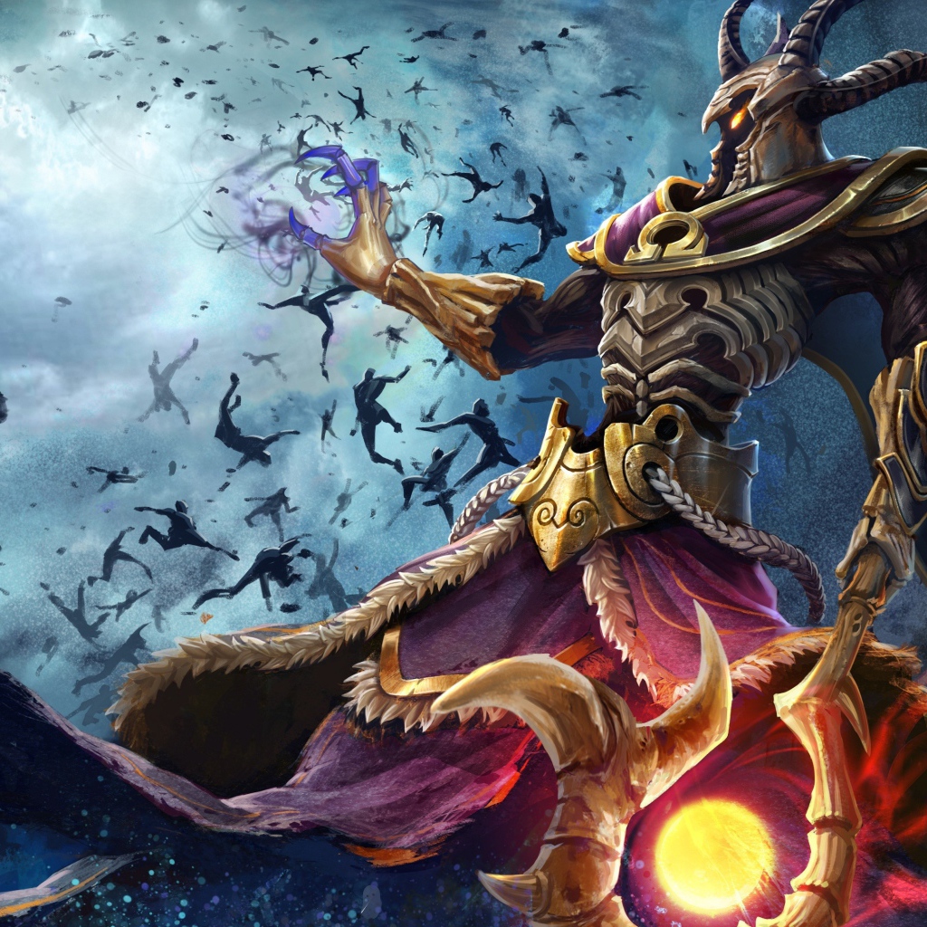 Злобный Хадес в игре Smite