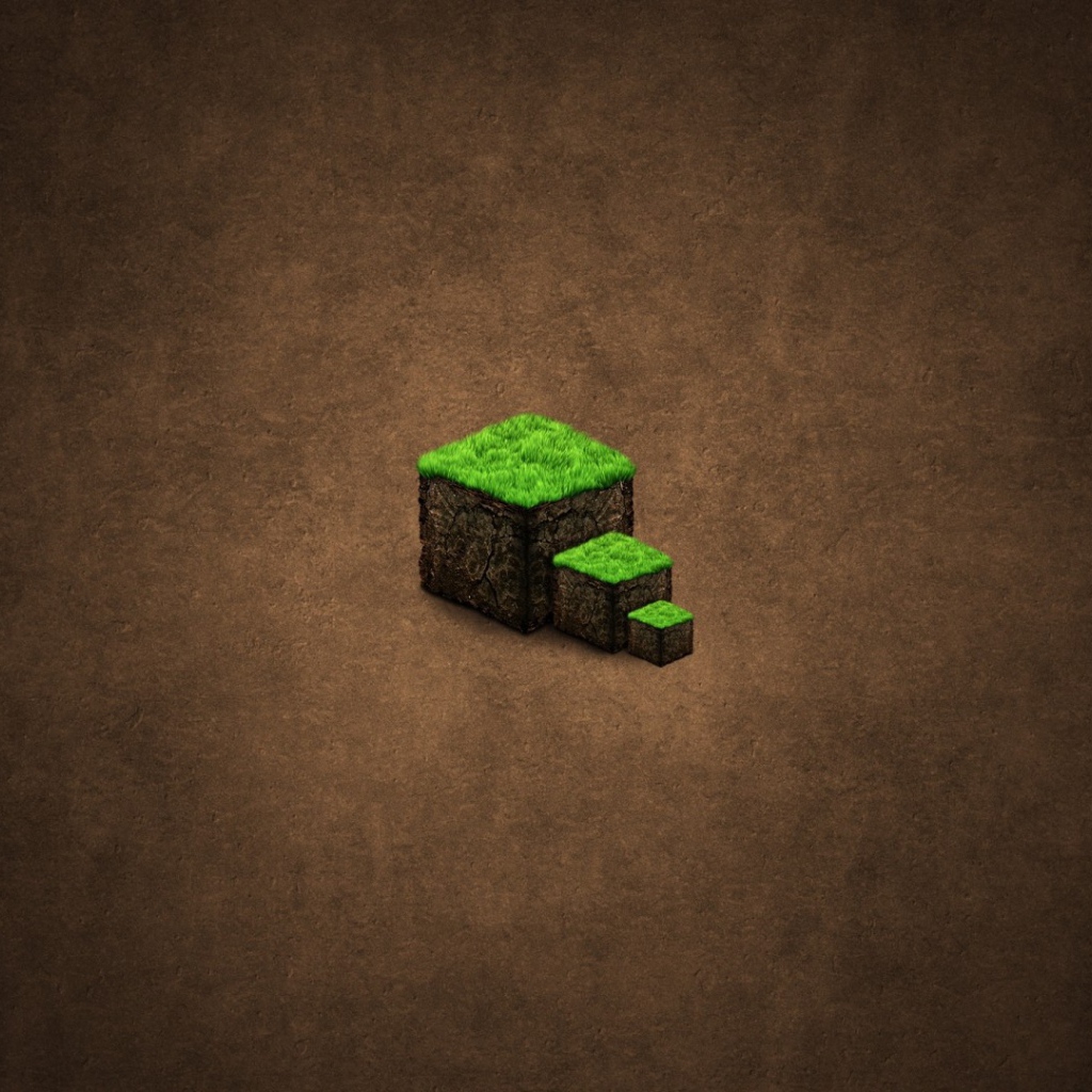 Игра Minecraft, минимализм