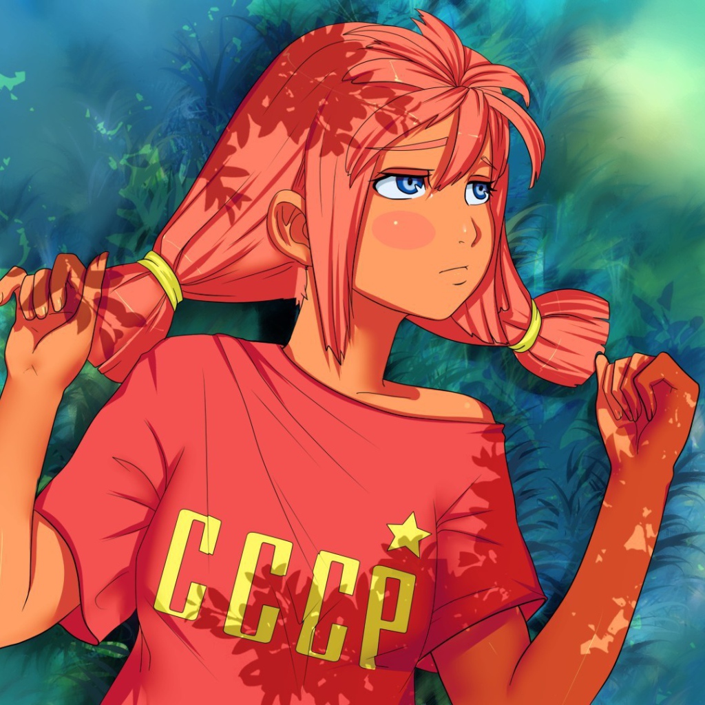 Девушка из игры Бесконечное лето