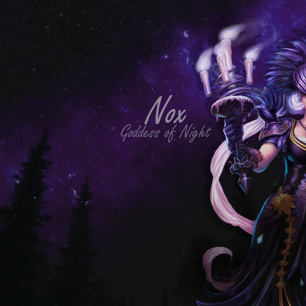 Девушка Нокс из игры Smite