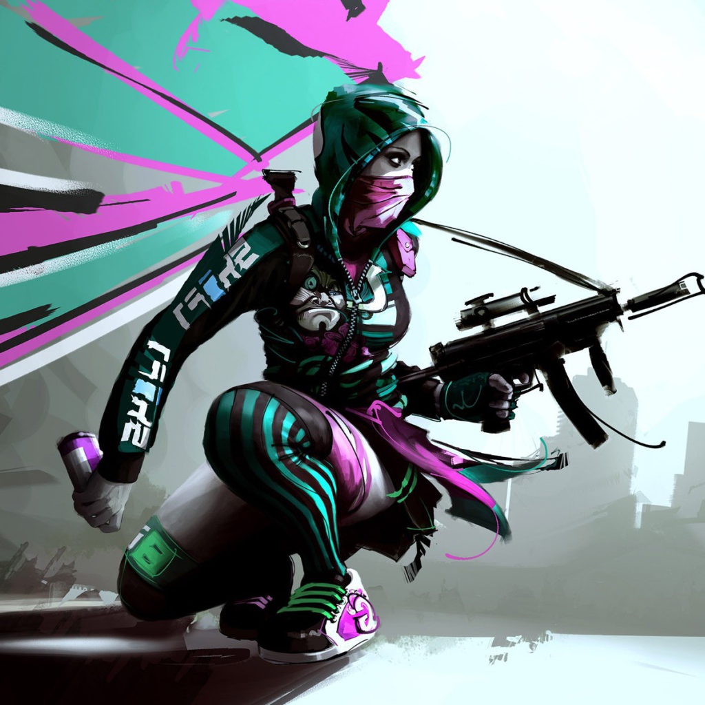 Девушка из онлайн игры All Points Bulletin