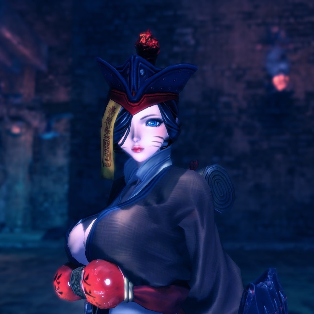 Девушка из ролевой игры Blade & Soul