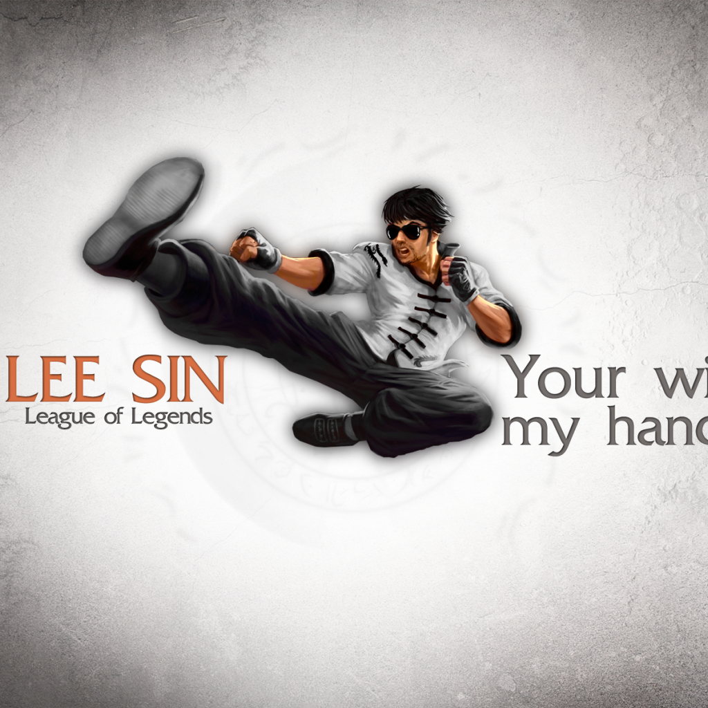 Герой игры Лига легенд Ли Син