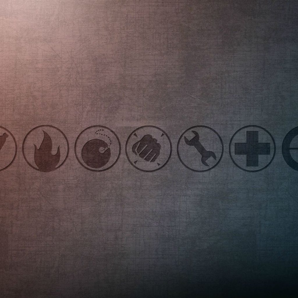 Пиктограммы из игры Team Fortress