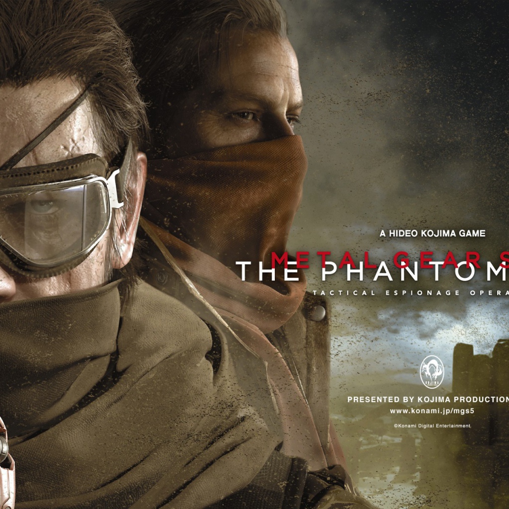 Постер компьютерной игры  The Phantom Pain