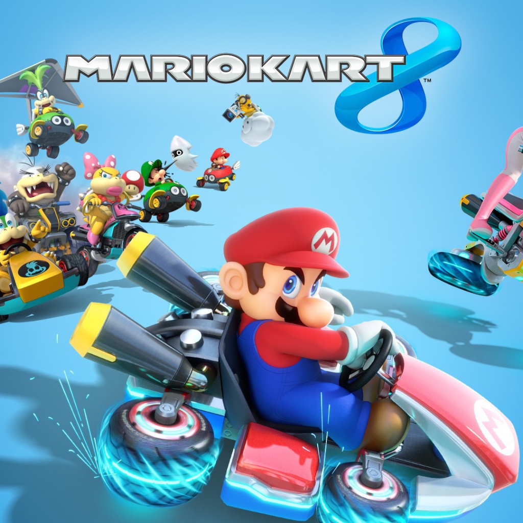 Постер игры Mario Kart 8