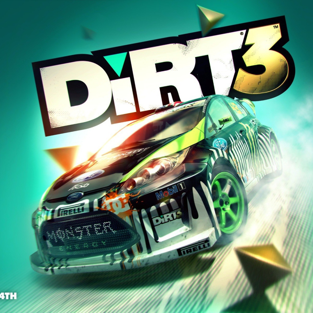 Постер новой игры DiRT 3
