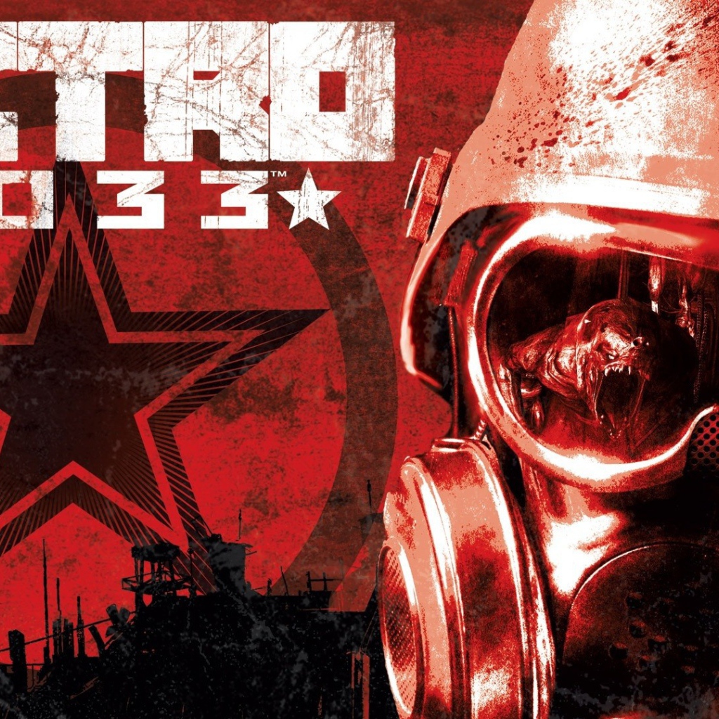 Постер популярной игры Metro 2033