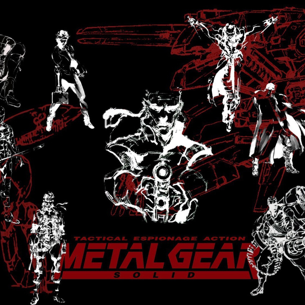 Постер видео игры Metal Gear Solid