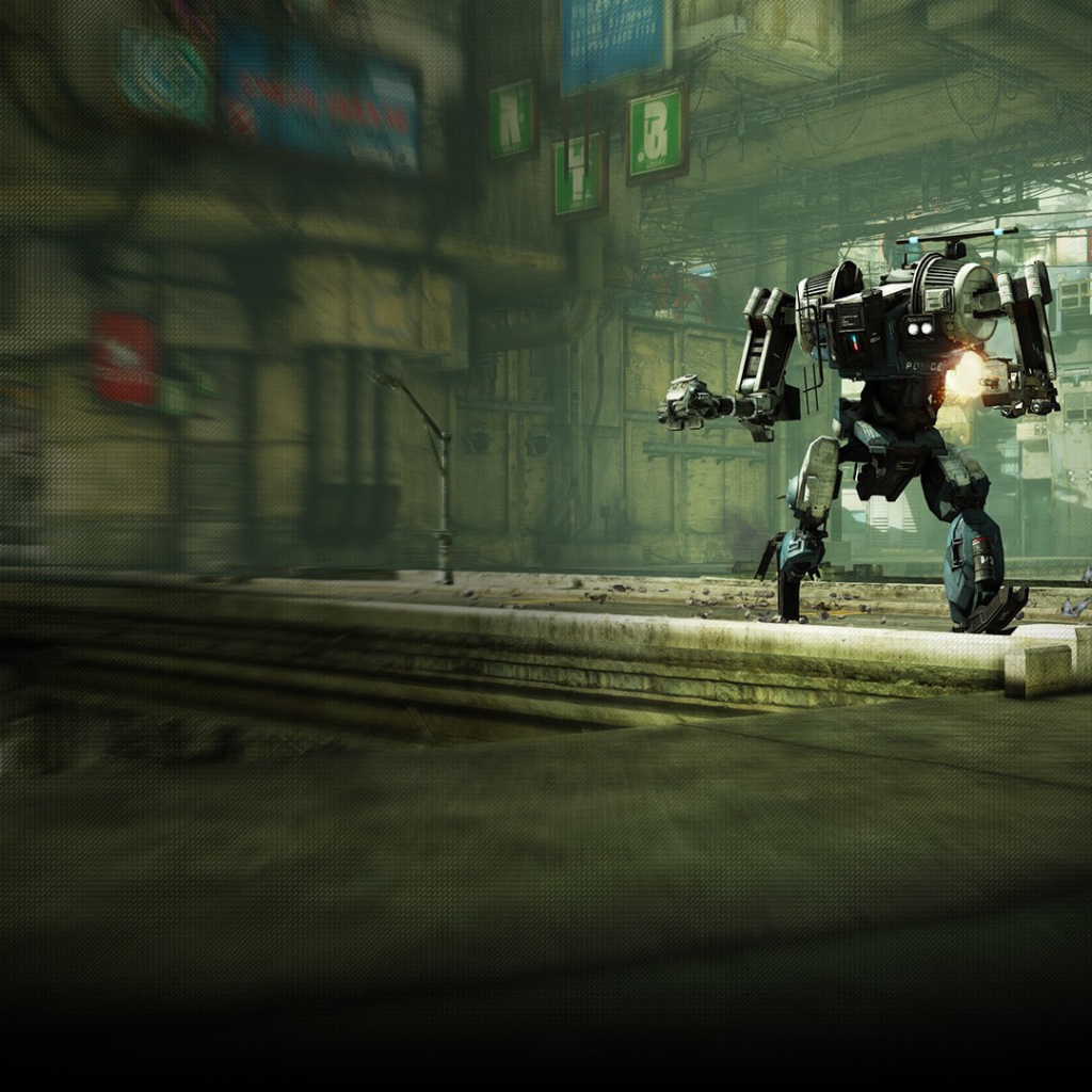 Робот в игре Hawken