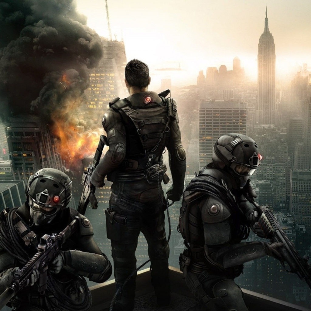 Солдаты на крыше в игре Tom Clancy's The Division