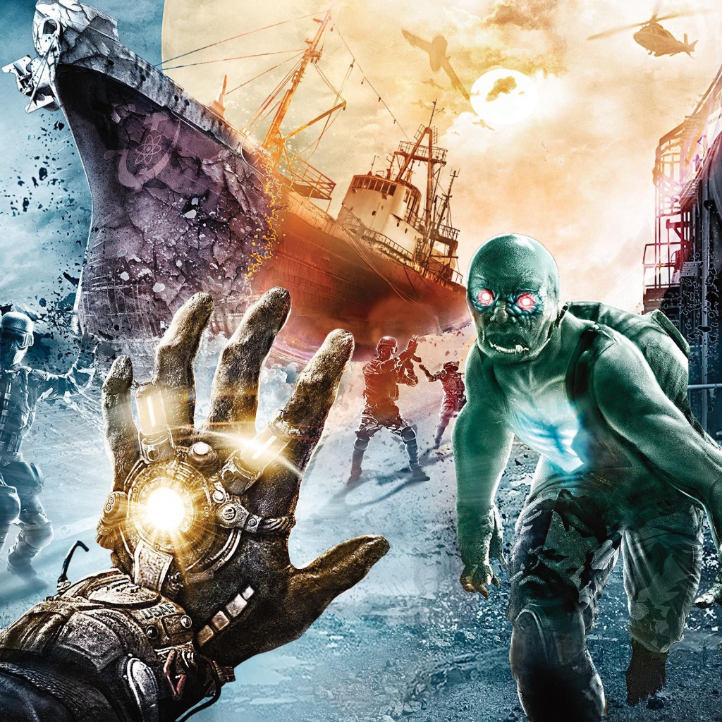 Попытка сражаться с зомби