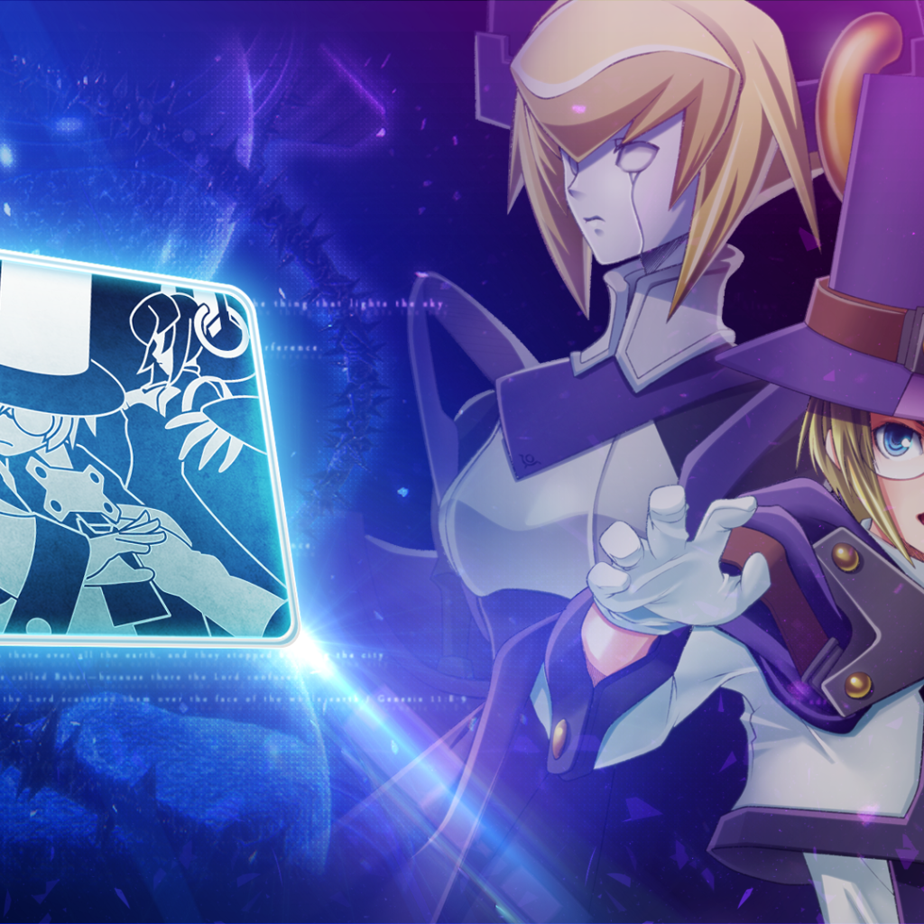 Два персонажа игры Blazblue