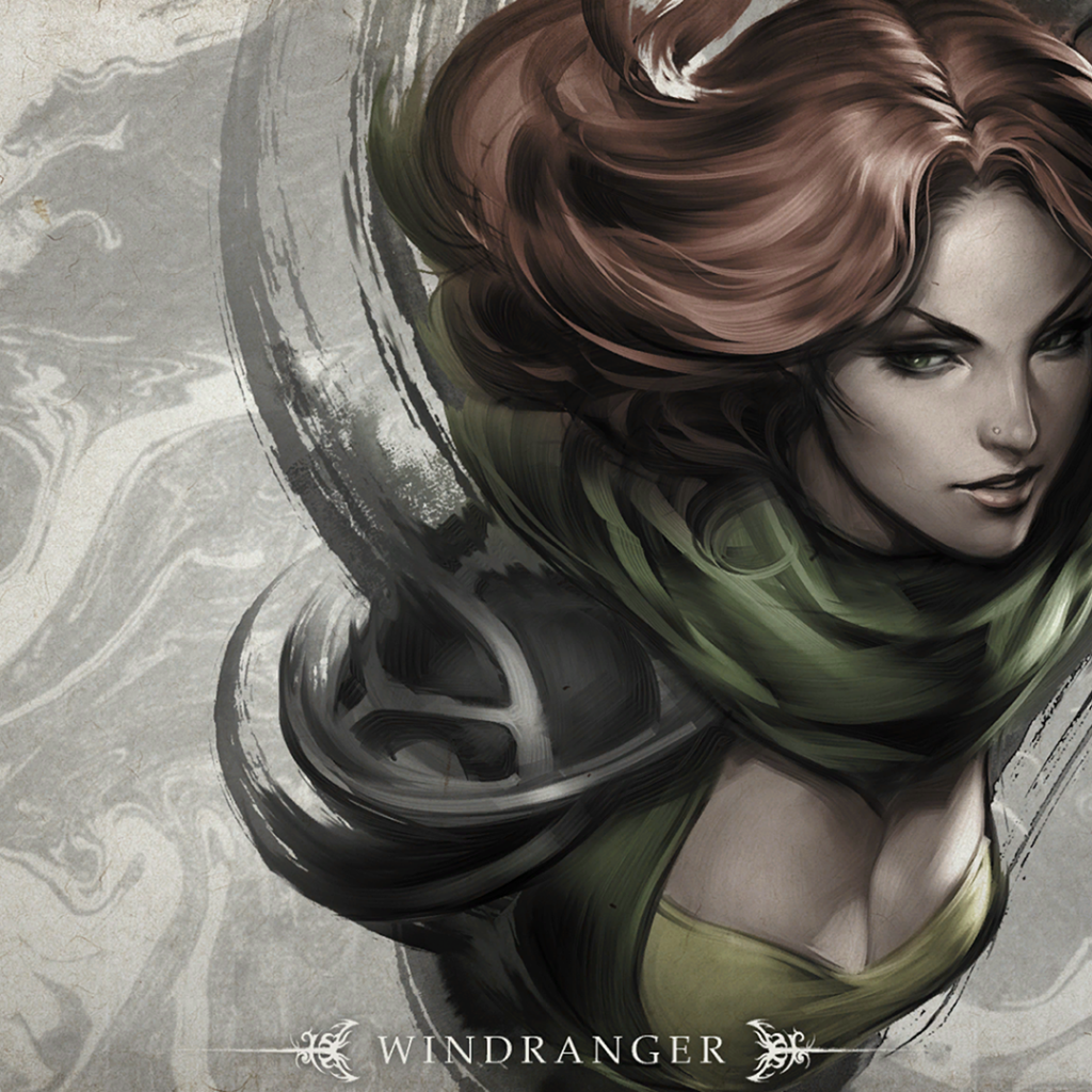 Уиндрангер из игры Dota 2